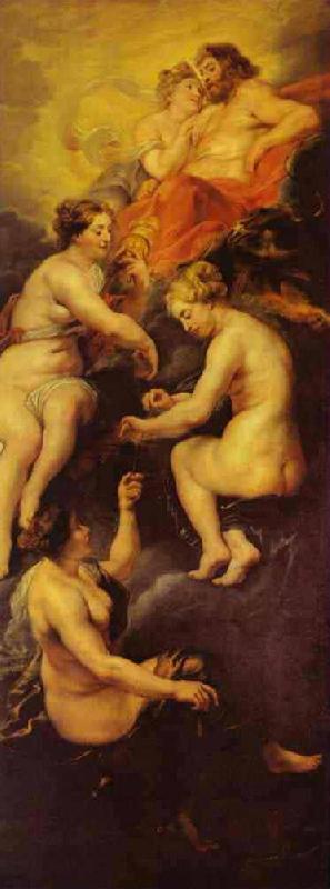 Peter Paul Rubens The Destiny of Marie de Medici Germany oil painting art